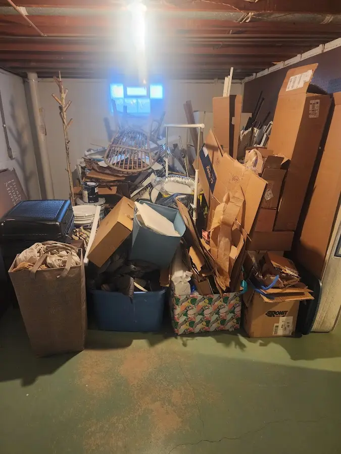 Roll-off dumpster container at job site for Roll Off Dumpster Rental in Palos Verdes Estates